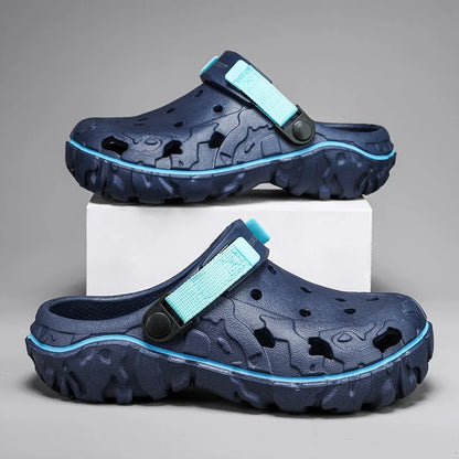 Men Slippers Summer New EVA Soft-soled Slides Sandals Indoor Outdoor Walking Beach Shoes Flip Flops Mens Shoes Big Size 46 47