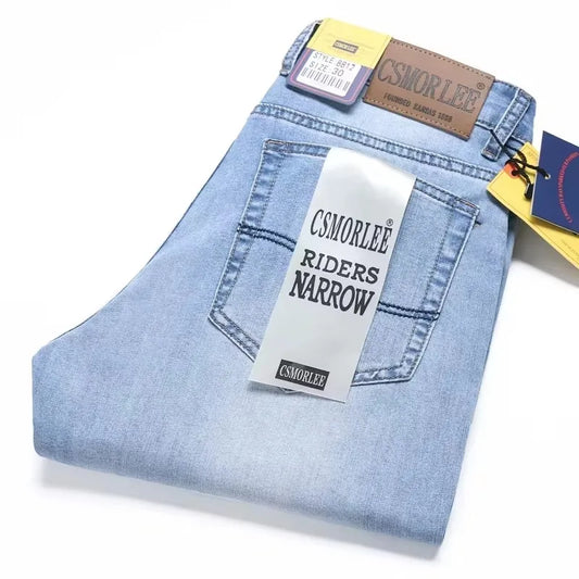 2025 Brand Jeans Summer Style Utr Thin Light  Men's Jeans Fashion Male Casual Denim Men's Jeans Slim Wholesale Jeans