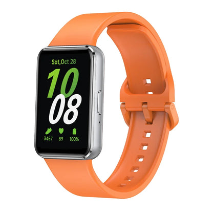 Silicone Strap For Samsung Galaxy Fit 3 Watch Bracelet Replacement Sport Watchband For Samsung Galaxy Fit3 Band Accessories